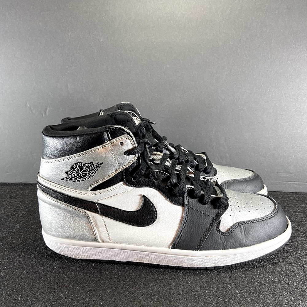Jordan 1 retro Silver Toe high *beaters*